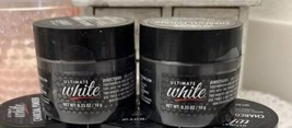 2X Ultimate White Natural Teeth Whitening Powder, 0.35 oz. Tubs-NEW! - $9.49