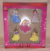 Set of 5 Disney Princesses Holiday Ornaments. Unused New In Package - £39.56 GBP