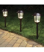 SmartYard Solar Warm White LED Pathway Lights Pack of 6, Bronze Finish - €86,14 EUR