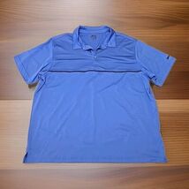 Slazenger Golf XL Polo Shirt Mens Size XXL Blue Stripe Sportswear Active... - $22.77