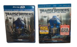Transformers: Dark of the Moon [3D+2D Blu-ray+DVD+Digital Copy] NEW! W/SLIPCOVER - £18.33 GBP