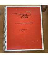 Written Letters 22 Alphabets for Calligraphers by Jacqueline Svaren Rare... - $529.63 MXN