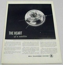 1959 Print Ad Bell Telephone System Vanguard Satellite In Orbit Since 3-... - £10.57 GBP