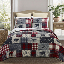 Donna Sharp Timber 3pc Comforter Bedding Set - Full/Queen - £79.92 GBP