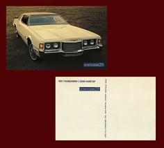 1972 ford thunderbird original colour postcard vintage-usa -...-
show origina... - £6.85 GBP