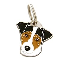 Pet ID tag, personalised, Jack Russel terrier (Parson Russel terrier) - £16.94 GBP