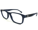 Lacoste Eyeglasses Frames L2842 424 Matte Blue Rectangular Full Rim 55-1... - $60.55