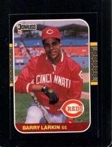 1987 Donruss #492 Barry Larkin Exmt (Rc) Reds Hof Id: 249613 - £4.23 GBP