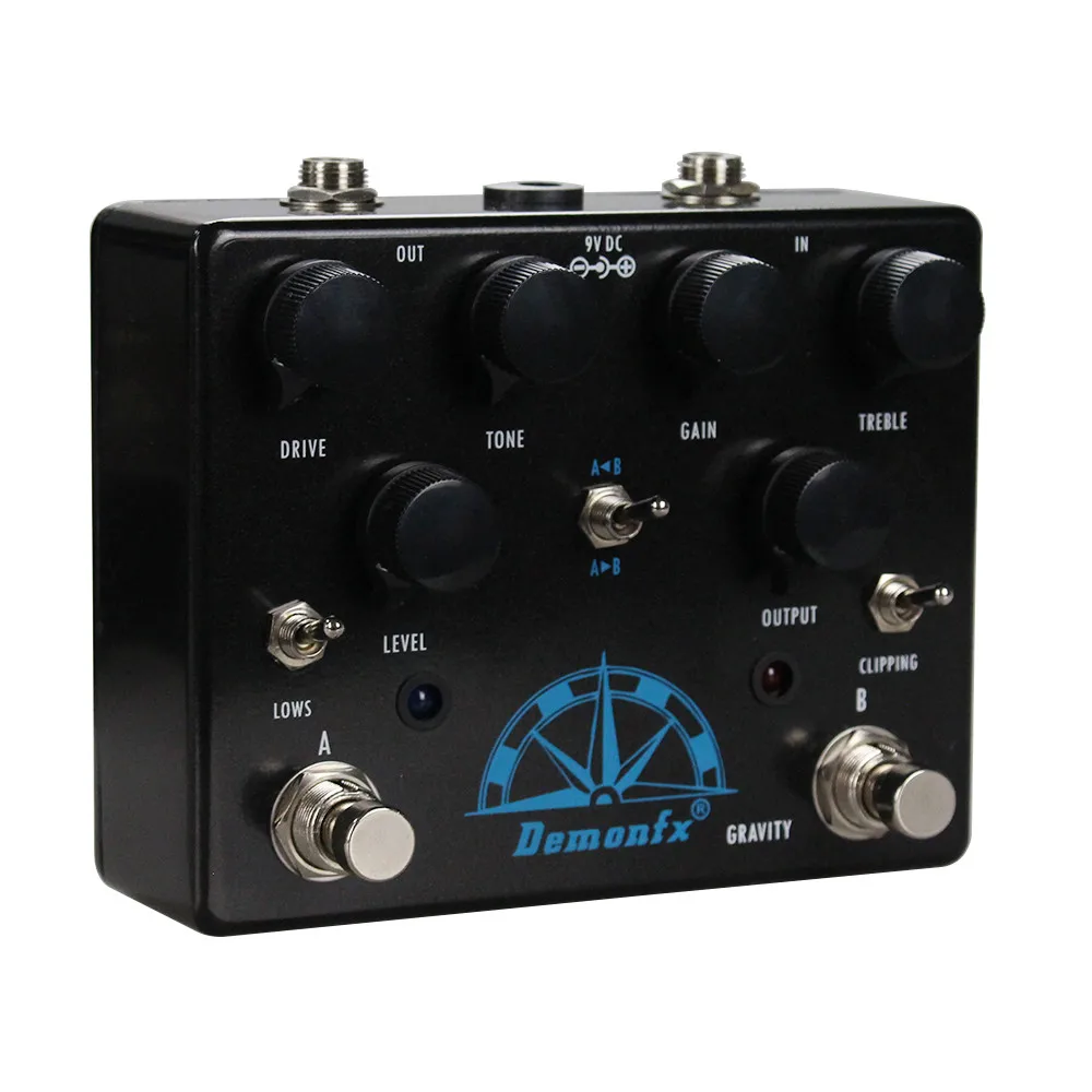 Demonfx Guitar Effect Pedal New Overdrive Tube TS10 and KLON in one peda... - $101.78