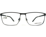 Alberto Romani Eyeglasses Frames AR 8000 GR Blue Gray Square Full Rim 57... - $65.29