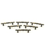 Lot of 6 Brass DRAWER/CABINET PULLS - Round Ornate - 4.5&quot; Long - Vintage - €16,23 EUR