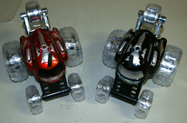 Lot of 2 Spinning RC Monster Toys Thunder Tumbler AS Untested - $14.99