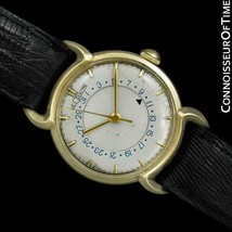 1954 JAEGER-LECOULTRE Vintage Calendar Date Mens Watch - 14K Solid Gold - £1,803.40 GBP