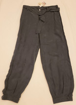 Johnny Was Cropped Pants Sz.12 Charcoal Gray - £111.49 GBP