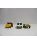 Vintage Husky Die-Cast toy Lot Great Britain Esso Jeep dump truck - $299.63 MXN