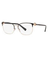 BVLGARI Eyeglasses BV2234B 2033 Pink Gold &amp; Black Frame W/ Clear Demo Le... - £194.93 GBP