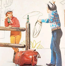 1960 7 UP Seven Up Soda Advertisement Beverage Pop Vintage Western DWII27 - $29.99