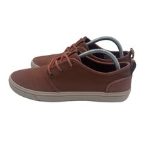 TOMS Carlo Terrain Lace Up Low Shoes Brown Casual Leather Mens 8 - $29.69