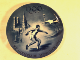8 Inch Olympic Plate 1972 Made In West Germany Mint - £11.81 GBP
