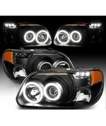 AIRSTREAM LAND YACHT 2004 2005 BLACK HALO PROJECTOR HEADLIGHTS HEAD LAMP... - $287.10
