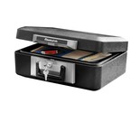 Fireproof Safe Box With Key Lock, Chest Safe With Carrying Handle To Sec... - $72.99