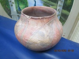 ANTIQUE SOUTH WESTERN POTTERY BILANY STYLE VESSEL 5 X 6&quot; ^^^ - $64.35