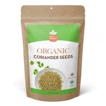 Organic Coriander Seeds (8 OZ) - Coriander Seeds Whole for Cooking - £7.87 GBP