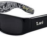 LOCS Sunglasses Hardcore Black 0103 - £11.78 GBP