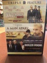 A Man Apart/Boiler Room/Knockaround Guys (DVD, 2006) Vin Diesel Dennis Hopper    - £3.28 GBP