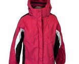Women&#39;s LARGE Columbia Lined Zip Hooded Water Resistant Lined Heavy SNOW... - £47.33 GBP