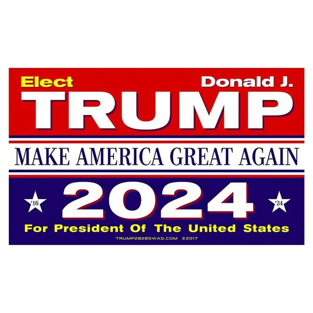 2024 Trump Sticker Make America Great Again Vinyl Funny Bumper Sticker President - £102.75 GBP