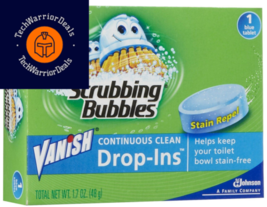 Vanish Bowl Cleaner Drop In&#39;s, 1.7 oz 1 Count (Pack of 1)  - $14.48