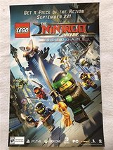 THE NINJAGO MOVIE - 11&quot;x17&quot; Original Promo Poster SDCC 2017 Lego - £11.34 GBP