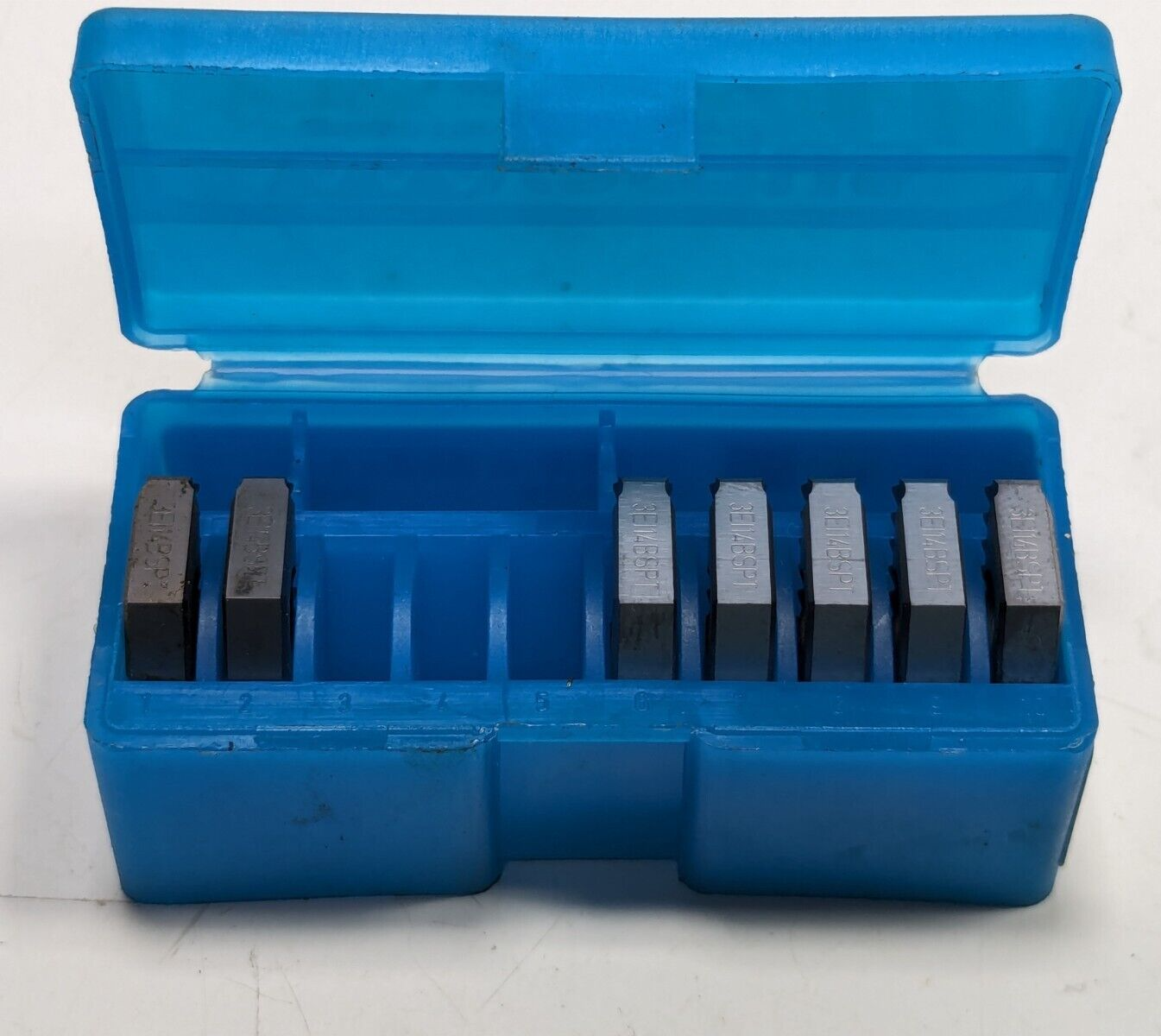 LOT of 7 VARGUS VARDEX THREAD MILL INSERTS - 3EI 14BSPTTM2 - Grade VBX - $118.79
