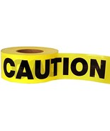 Barricade Tape-Caution 1000&#39;x3&quot;x1.5Mil - $23.30