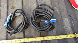 24EE69 LEAD CORDS, 14/3, SJOOW-A, 9&#39; AND 13&#39; LONG, GOOD CONDITION - £7.43 GBP