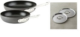 All-Clad Nonstick  8-inch  and 10-Inch Fry Pan with All-clad Lids - $467.50
