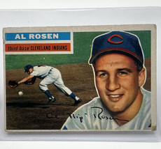1956 Topps Baseball Vintage #35 AL Rosen Great Condition! Cleveland Indians - $13.62