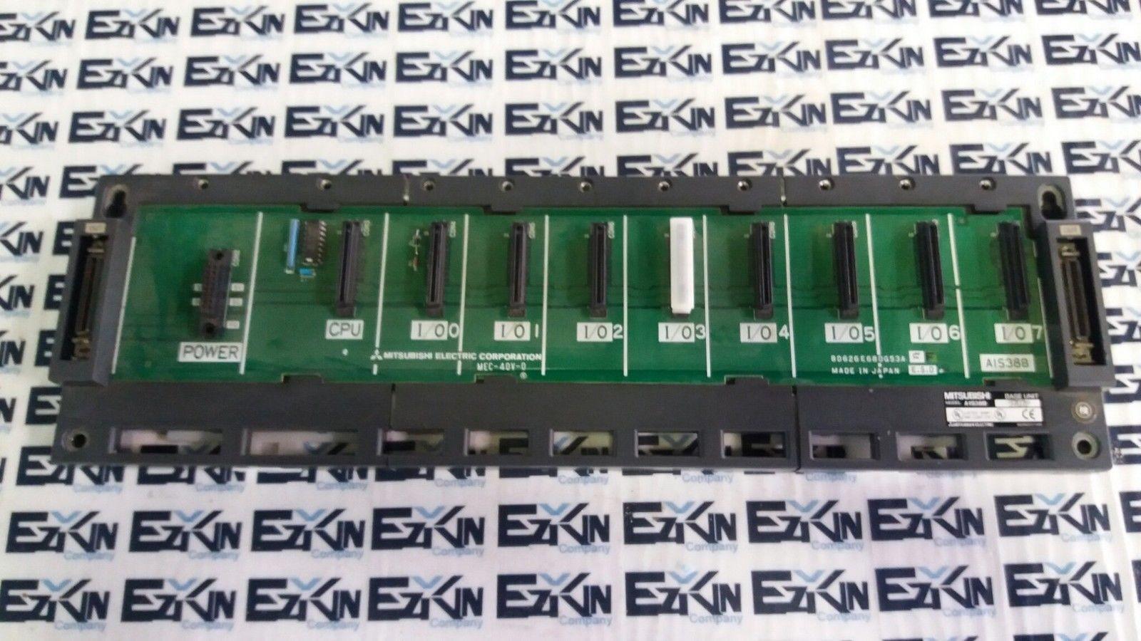 Mitsubishi Electric A1S38B Base Unit 8-Slot Rack MEC-40V-0  - $26.50