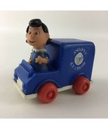 Peanuts Gang Push N Pull Snoopy Ice Cream Truck Lucy Figure Vintage 50s ... - $32.66 CAD