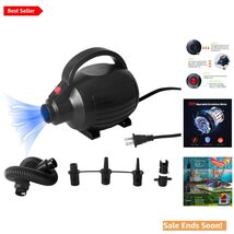 Compact Inflatable Air Pump for Inflatables, 110-120V - Lightweight &amp; Ef... - $43.51