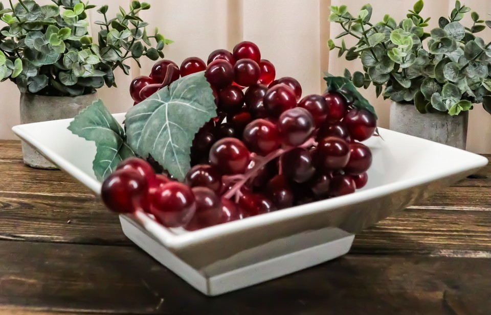 Pack Of 2 Kitchen Dining Contemporary Design White Porcelain Square Bowl... - $30.99