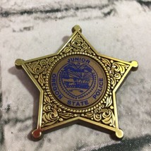 Novelty JUNIOR OREGON STATE POLICE Gold Version Plastic Toy Pinback Badge - £6.20 GBP