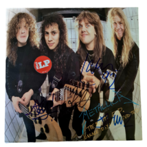 Metallica Autographed &#39;Mini LP&#39; COA #TM44871 - £1,179.53 GBP