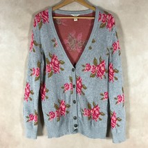 Forever 21 Floral Oversized Cardigan Small - £10.41 GBP