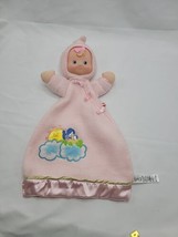 Fisher Price Flutterbye Dreams Pink Fleece Doll Lovey Security Blanket 15&quot; 2004 - £9.60 GBP