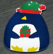 Target WONDERSHOP Melamine Holiday Christmas PENGUIN Snack Plate 11” - $7.99