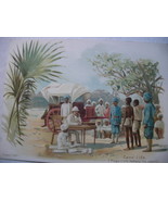 Vintage post card of “Camp Life- (Magistrate Holding his Court)” Copyrig... - $25.00