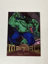1995 Marvel Fleer Metal Hulk 2099 #47 - £1.17 GBP