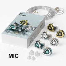 KZ EDA 3 Pairs 3 Audio Modes Wired Earphone In Ear Monitor HiFi Headset Game Spo - £58.54 GBP